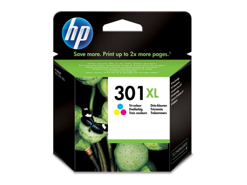 HP Tinte 301XL Color (CH564EE) 330 Seiten