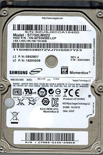 Occasion Festplatte 750GB 2.5" SATA Samsung ST750LM022 
