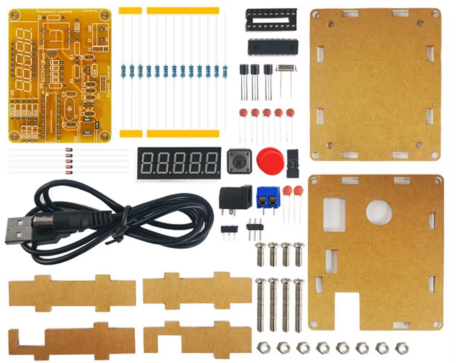 Frequenzmessgerät 1Hz bis 50MHz Hobby Labor Bausatz