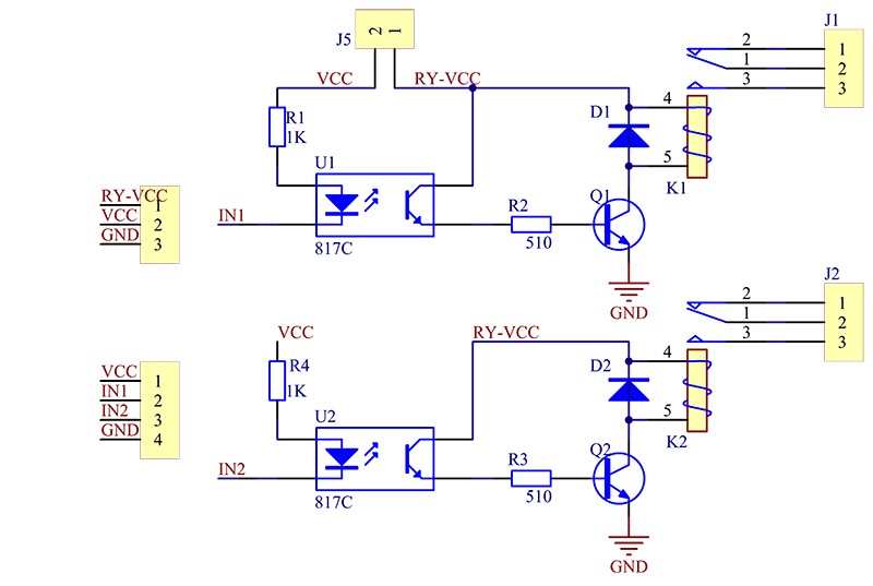 SPS 8 Kanal Relay Input 3.3V Opto Isoliert 12V Speisung Output 10Amp 250V (30V DC)