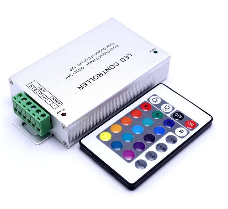LED Kontroller RGB 12-24V 24Keys Controller | S81828